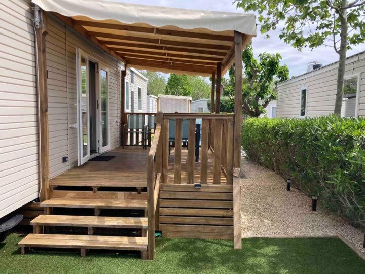 Mobil Home Familial Neuf De 2024 Pour 8 Personnes Valras-Plage Exterior photo